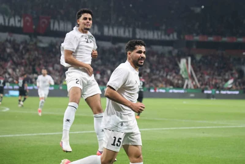 Konyaspor ile Filistin Milli Takımı, Konya'da oynanan dostluk karşılaşmasında 2-2 berabere kaldı.