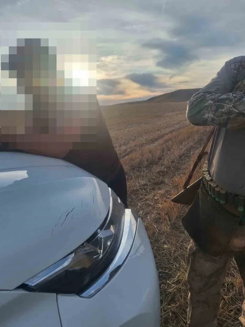 Kayseri'de Koruma altındaki yaban hayvanlarını avlayan kişiye idari işlem uygulandı.