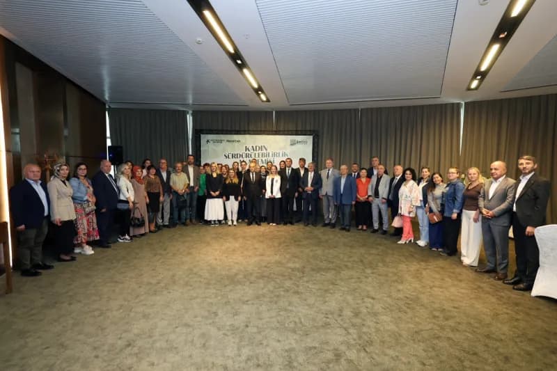 Küçükçekmece’de Kadın Sürdürülebilirlik Akademisi lansman toplantısından bir kare