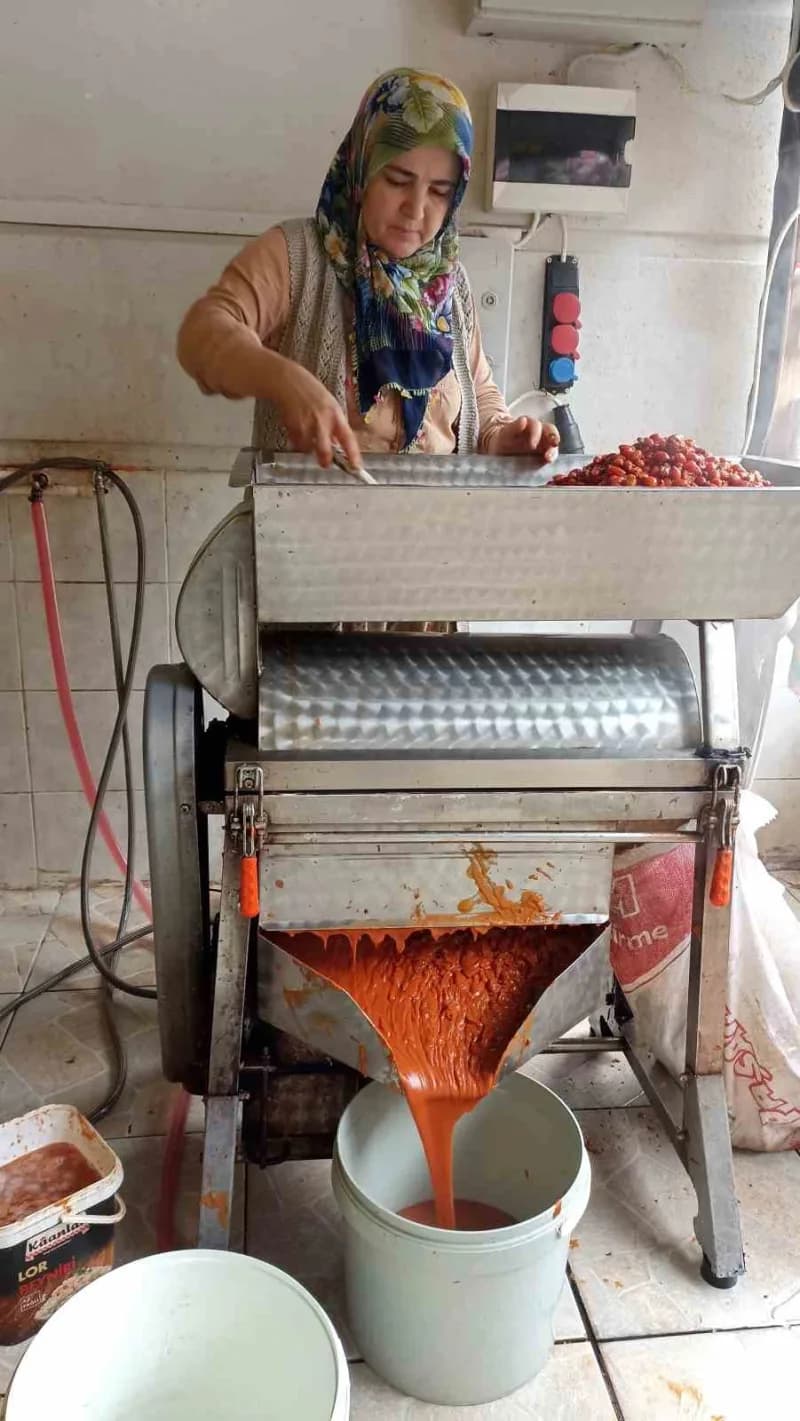 Havza’da vatandaşlar kışlık hazırlıkları