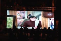 Kütahya’da açık hava sinemasında Yeşilçam filmi Mavi Boncuk gösterimi ve izleyiciler