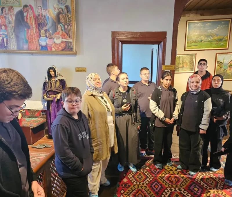Nafi Güral Fen Lisesi öğrencileri Kütahya’nın tarihi mirasını keşfetti