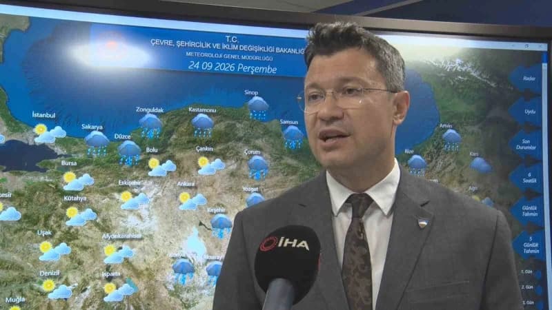 Çevre, Şehircilik ve İklim Değişikliği Bakanlığı Meteoroloji Genel Müdürlüğü Hava Tahmin Uzmanı Fevzi Burak Tekin