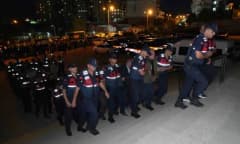 Yahşihan Belediyesi yolsuzluk soruşturması kapsamında Kırıkkale'de jandarma ekipleri operasyon düzenliyor