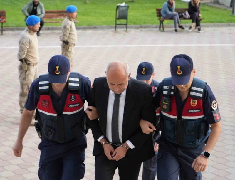 Mhp'li eski Yahşihan Belediye başkanı Osman Türkyılmaz adliyeye sevk edildi