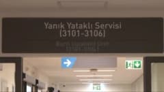 İstanbul Başakşehir’de lavabo açıcı dökülmesi sonucu yanık tedavisi gören hasta ve hastane