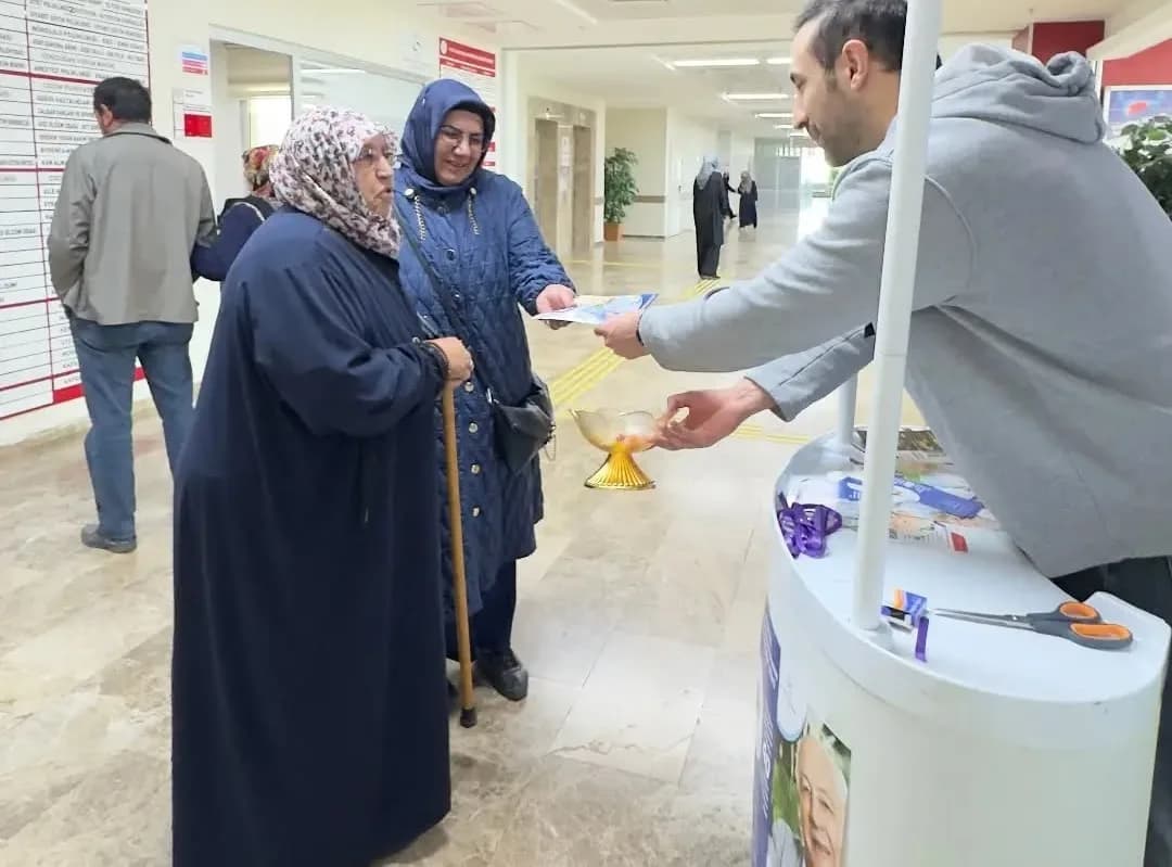 Lenfoma ve Prostat kanserine ilişkin vatandaşlara bilgilendirme yapıldı