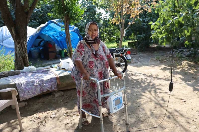 Aydın’ın Efeler ilçesine bağlı Kırsal Kanyaşı ve Kuyucular mahallesi arasındaki bir bahçede bulunan barakayı andıran bağ