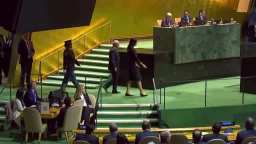 Brezilya Devlet Başkanı Luiz Inacio Lula da Silva BM Genel Kurulu’nda konuşma yaparken