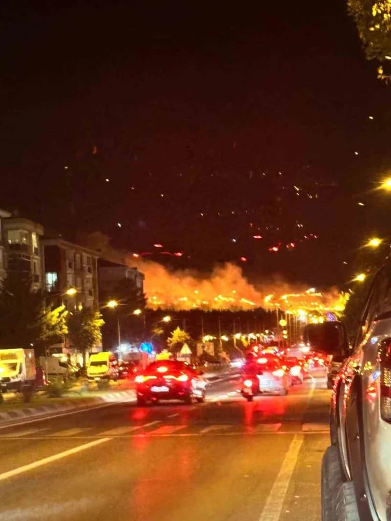 Yaklaşık 2 saat süren çalışmaların ardından yangın tamamen söndürülürken, bölgede soğutma çalışması yapıldı.