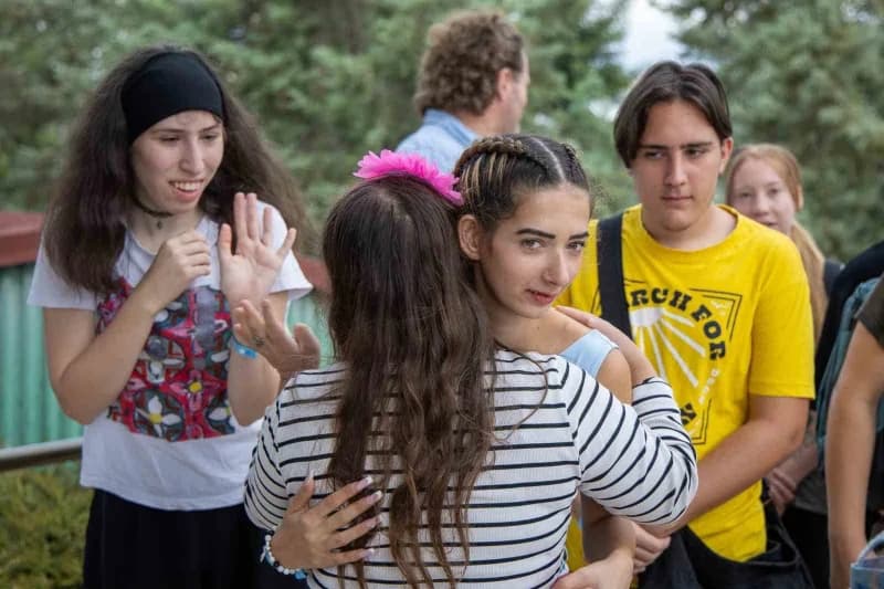 Antalya’nın Manavgat ilçesinde, Erasmus+ projesi kapsamında Macaristan’dan gelen öğrenci ve öğretmenler, Meliha Ercan En