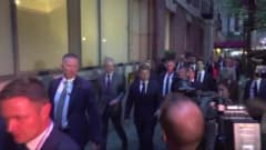 Emmanuel Macron ve Donald Trump New York'ta görüşme yaparken