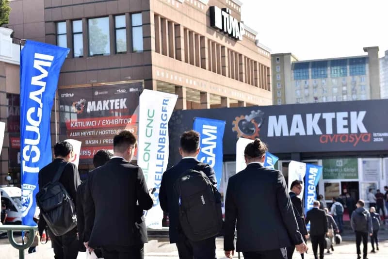 MAKTEK Avrasya 2026, üretim teknolojileri ve Takım Tezgâhları sektörünü İstanbul’da buluşturdu. 32 ülkeden marka ve tems