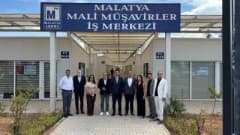 Mahmut Boyraz ve Serdar Böke Malatya ekonomisi için görüşme yaparken