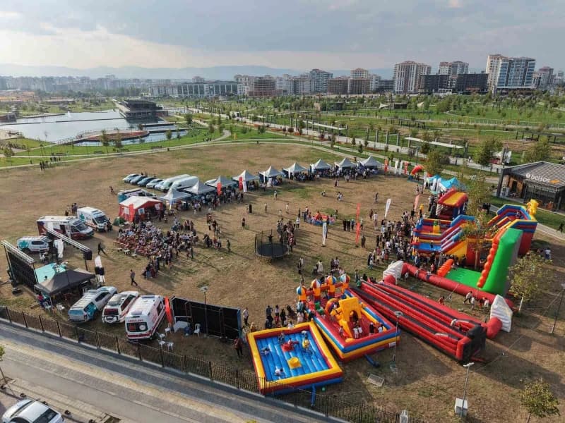 Malatya’da ‘Sağlıklı Çocuk Festivali’ne yoğun ilgi