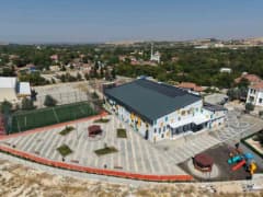 Malatya’da yeni yapılan spor kompleksleri ve gençlik merkezlerinden bir görünüm