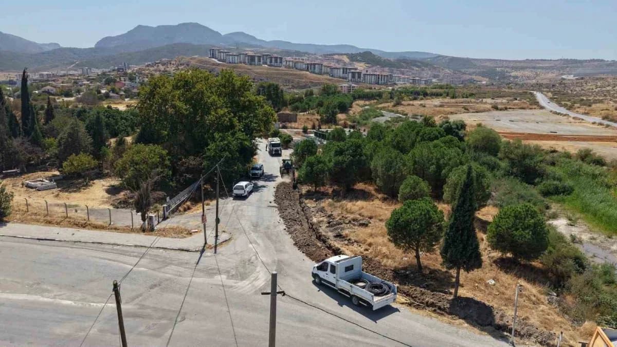 MASKİ Genel Müdürlüğü, Yunusemre ilçesine bağlı Akgedik Mahallesi TOKİ bölgesinde vatandaşların su sıkıntısı yaşamaması