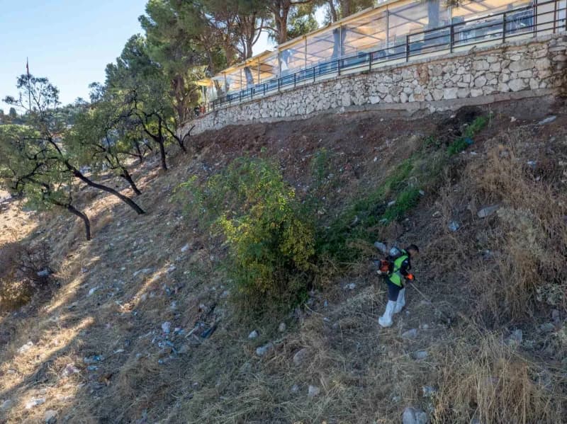Manisa Büyükşehir Belediyesi, Şehzadeler Belediyesi ve Yunusemre Belediyesi iş birliğiyle Spil Dağı eteklerinde yer alan