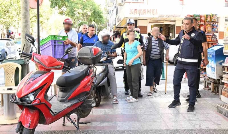 Manisa'da Büyükşehir Belediyesi Zabıta ekipleri ile İl Emniyet Müdürlüğü ekipleri, Yunusemre ve Şehzadeler ilçelerindeki