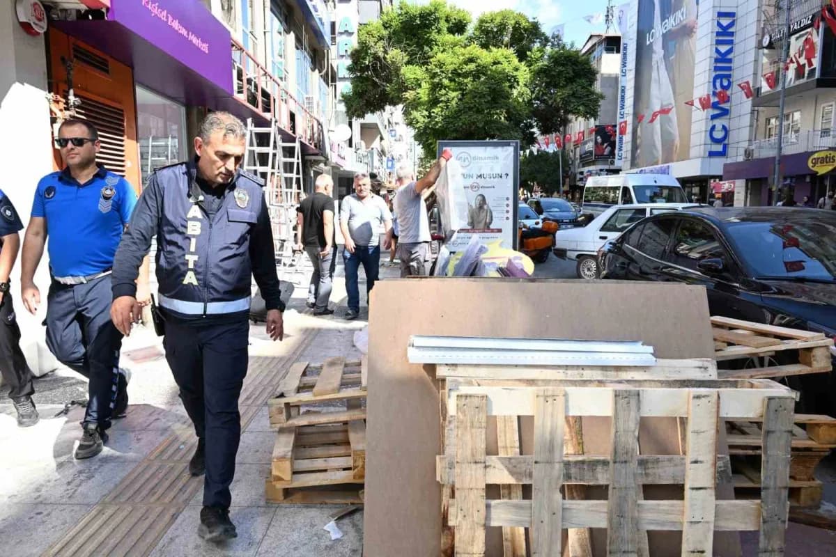 Manisa'da Büyükşehir Belediyesi Zabıta ekipleri ile İl Emniyet Müdürlüğü ekipleri, Yunusemre ve Şehzadeler ilçelerindeki