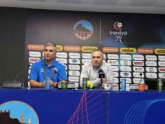 Mardin 1969 Spor ve Kayserispor futbolcularının maç sırasında saha görüntüsü