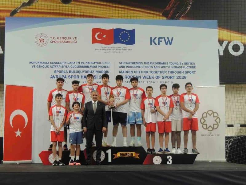 Mardin'de "Korunmasız Gençlerin Daha İyi ve Kapsayıcı Spor ve Gençlik Altyapısı ile Güçlendirilmesi Projesi" kapsamında