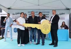 Melikgazi Belediyesi Yıldırım Beyazıt Mahallesi kentsel dönüşüm projesi kapsamında yeni teslim edilen modern konutlar