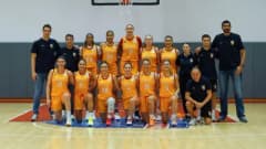 Melikgazi Kayseri Basketbol takımı antrenmanda Beşiktaş maçı hazırlıklarını sürdürüyor