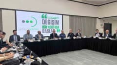 Mersin’de bağımlılıkla mücadele kapsamında Değişim Noktası Projesi tanıtım toplantısından bir kare