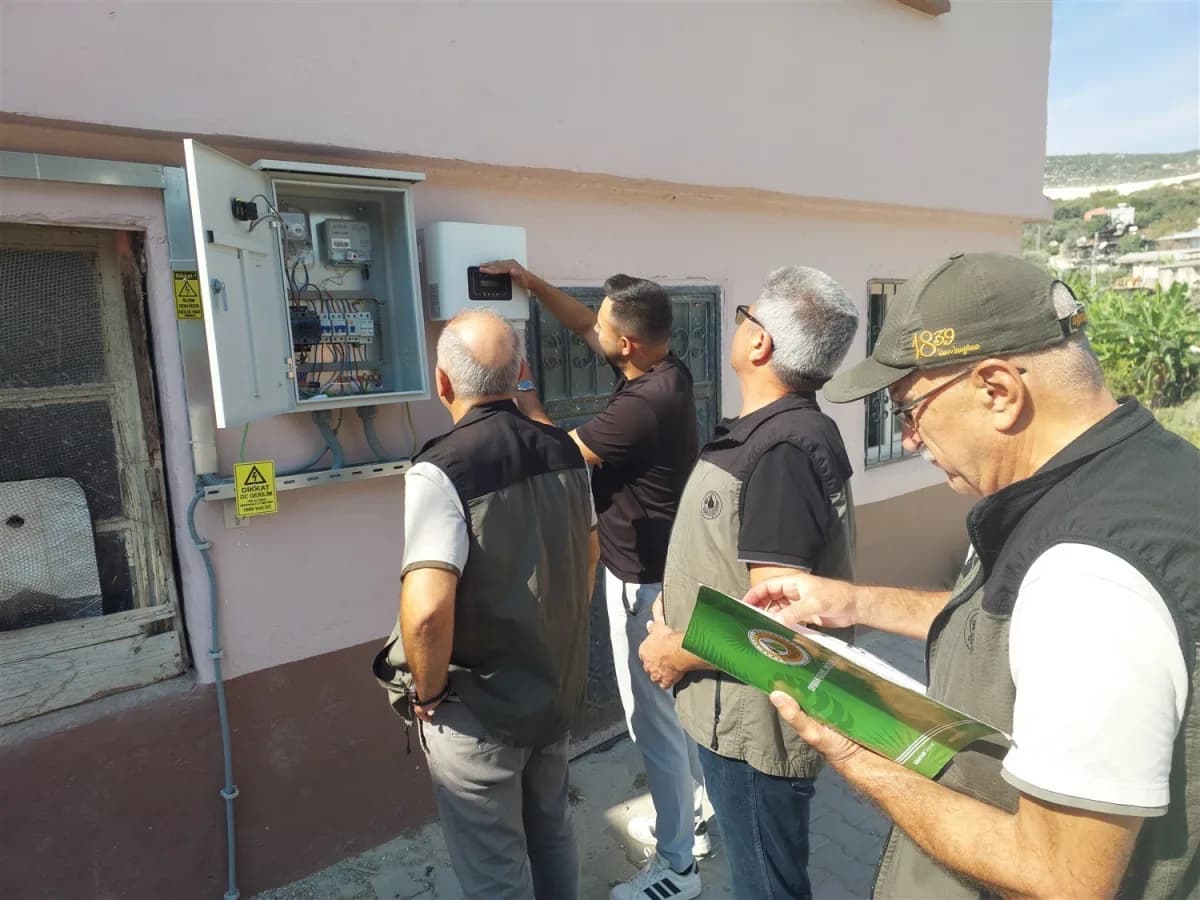 Mersin’de ORKÖY kapsamında Orman köylülerine yönelik Güneş enerjisi destekleri sürerken, 8 köyde toplam 89 haneye 14 mil