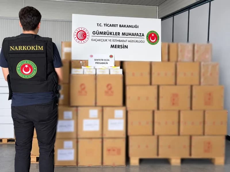 Ticaret Bakanlığı Gümrükler Muhafaza ekipleri, Mersin’de gerçekleştirdikleri 3 ayrı operasyonda, 1 ton 716 kilogram preg