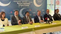 MHP Bursa teşkilatları İznik’te DSİ Tesisleri’nde düzenlenen istişare kampında bir arada