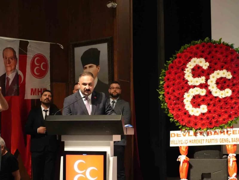 Hüseyin Ateş, konuşma yaptı.
