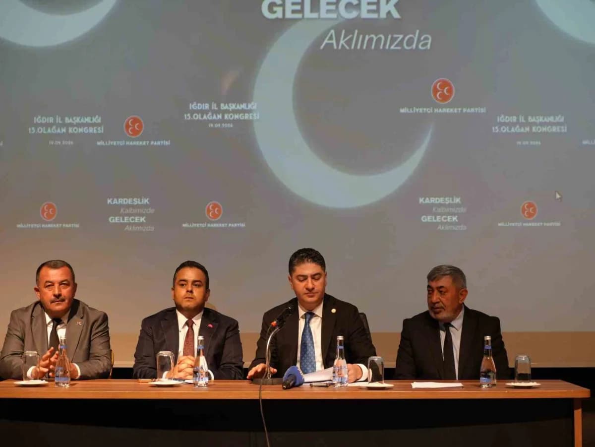 Iğdır'da MHP Kongresi yapıldı