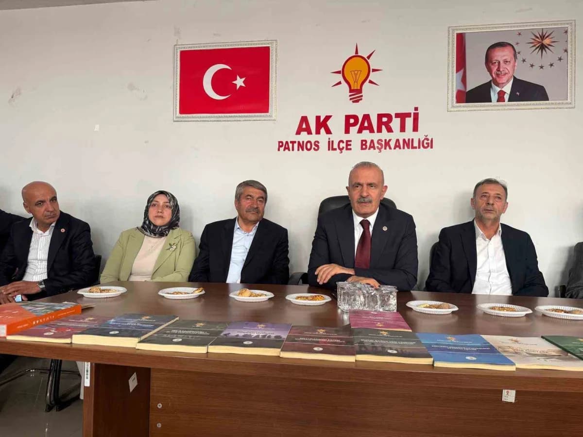 Milletvekili Kayatürk Patnos’ta esnaf ve vatandaşlarla bir araya geldi