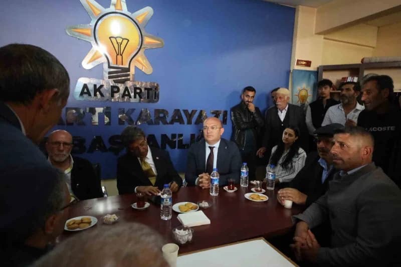 AK Parti Van Milletvekili Kayhan Türkmenoğlu, "Türkiye Yüzyılı için Hep yeni, Hep ileri" programları kapsamında Erzurum’