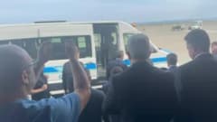 Milli Eğitim Bakanı Yusuf Tekin, Trabzon programını iptal ederek Manisa'ya gitmek üzere uçakta
