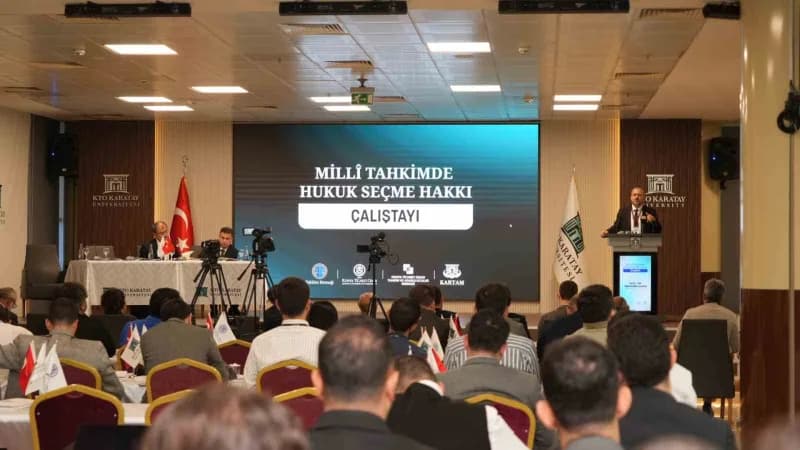 Çalıştayda, millî Tahkimde tarafların Hukuk Seçme Hakkı; Türk hukukundaki düzenlemeler, taraf iradesi, tahkime elverişli