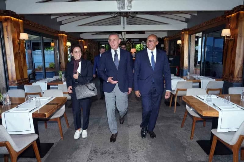 A Milli Takım’ın UEFA Uluslar a Ligi 1. Grup’taki Fransa karşılaşması öncesinde iki ülke Futbol federasyonlarının yöneti