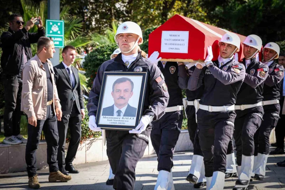 İstanbul’da geçirdiği kalp krizi sonucu 57 yaşında hayatını kaybeden Zonguldak Vali Yardımcısı Muammer Balcı için Valili