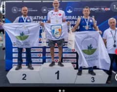 Muğlalı baba-oğul Barış ve Barkın Adan Modern Pentatlon Triathle yarışmalarında başarı elde etti