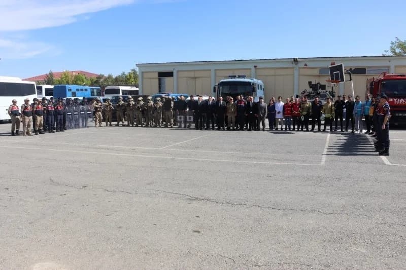 Muş e Tipi Kapalı Ceza İnfaz Kurumunda, olası olağanüstü durumlara karşı gerçeğe uygun şekilde "Olağanüstü Hal Planlı Ta