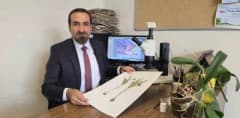 Muş Kurtik Dağı'nda yetişen mor renkli Fritillaria damlana adlı yeni bitki türü