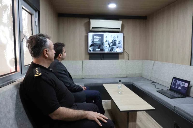 Elazığ’a ilk kez gelen NARKO TIR, vatandaşların yoğun ilgisiyle buluşarak uyuşturucuyla Mücadele eğitimlerine başladı