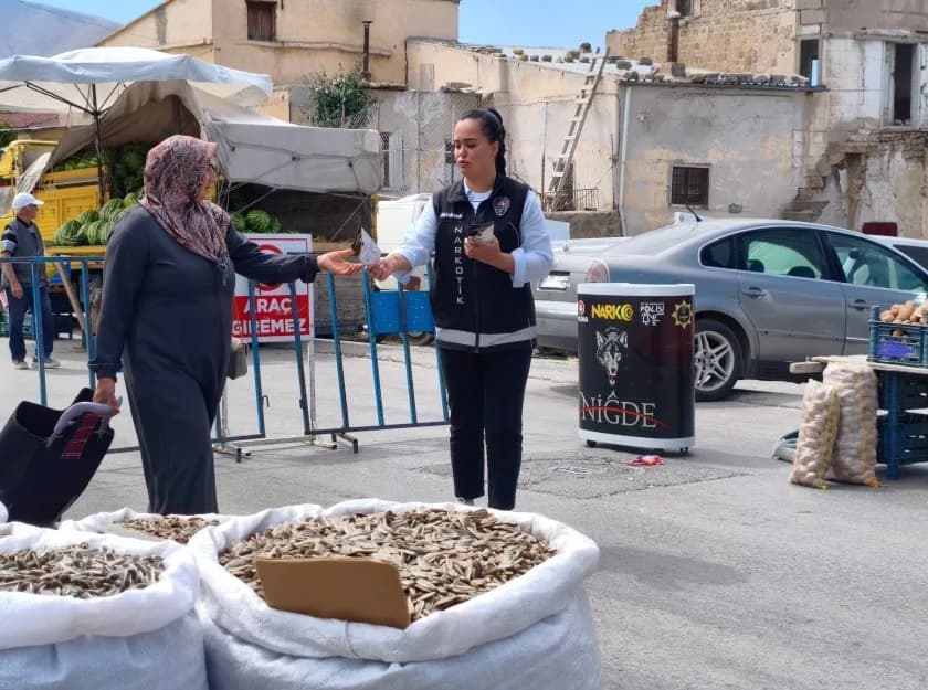 Niğde’de narkotikle mücadelede 758 kişiye bilgilendirme