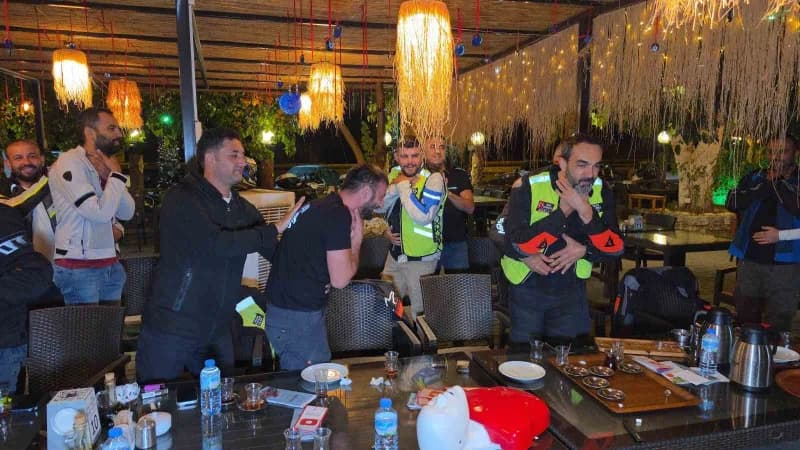 Motosiklet tutkunları ilkyardım eğitimi aldı