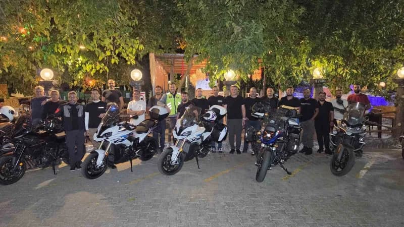 Motosiklet tutkunları ilkyardım eğitimi aldı