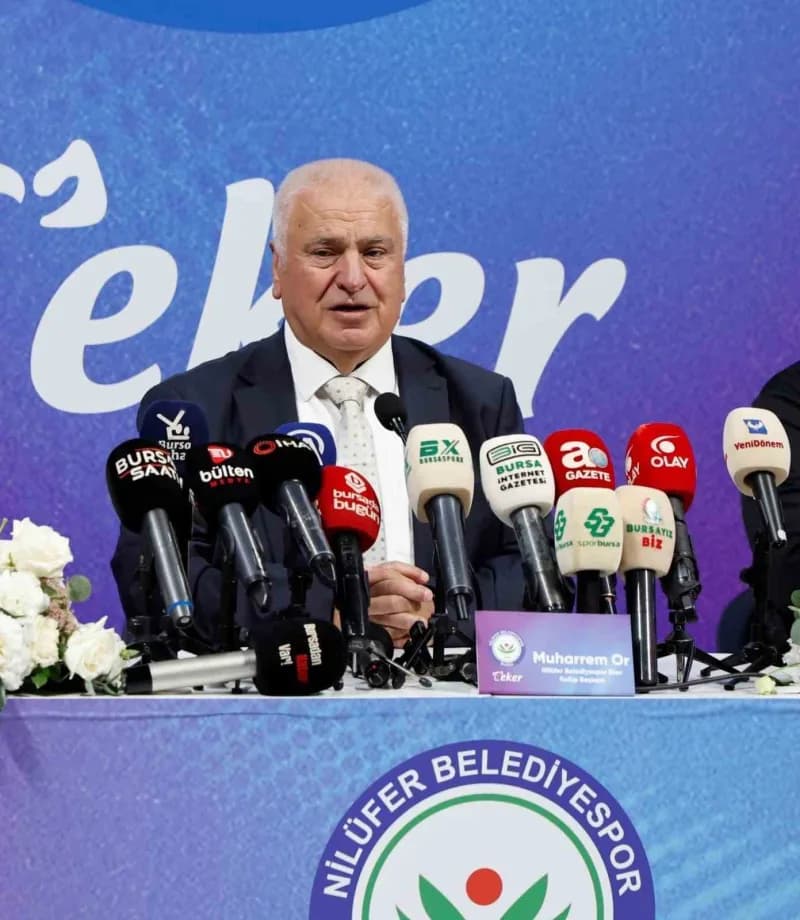 Nilüfer Belediyespor Kulüp Başkanı Muharrem Or