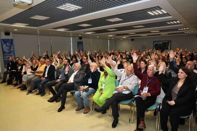 Nilüfer Kent Konseyi 30. Olağan Genel Kurulu’nda Mustafa Berkay Aydın yeniden başkan seçildi