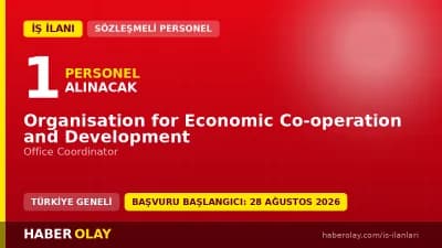OECD Paris merkez ofisi binası ve çalışma ortamı, Office Coordinator alımı duyurusu